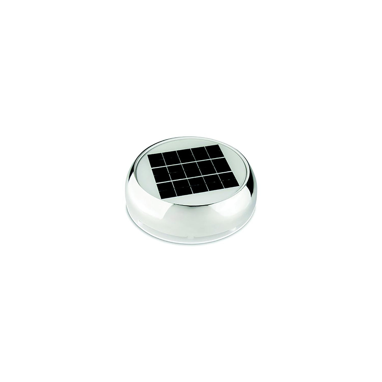 Marinco Day/Night Solar Vent, 3" Stainless Steel