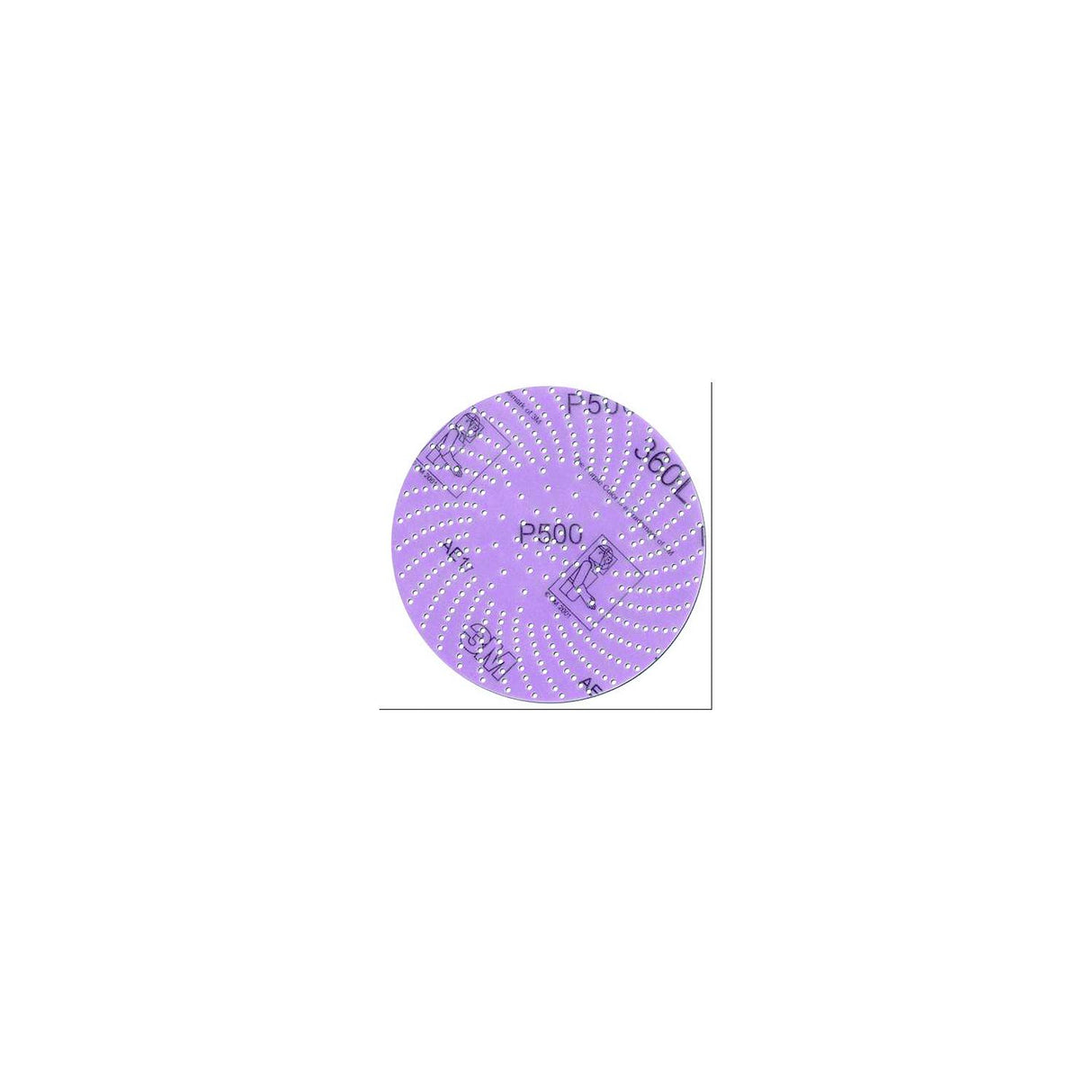Sand Disc 6" 360L P320 100/Bo