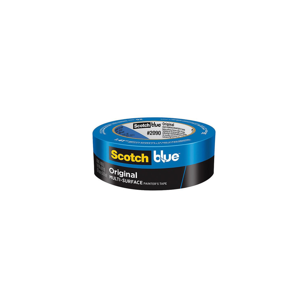 3M™ Marine 03680 Scotchblue™ 2090 Original Painter's Tape, Blue, 3/4" x 60 yards, 48 per case
