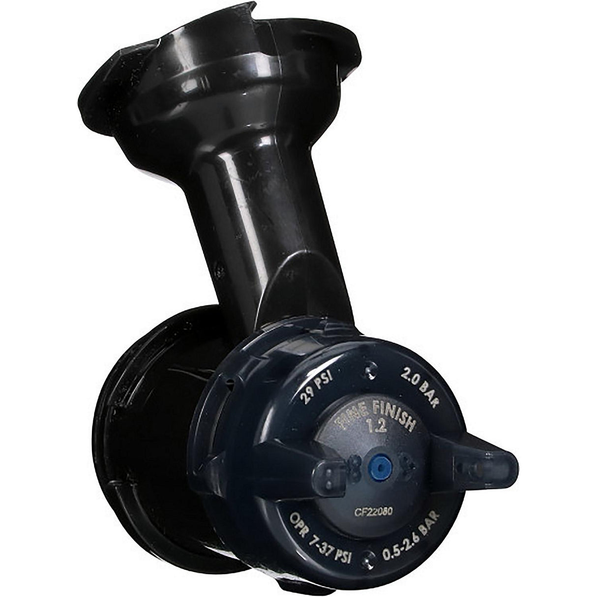 3M 26912 Performance Gravity Fine Finish Atomizing Head, blue, 1.2 mm