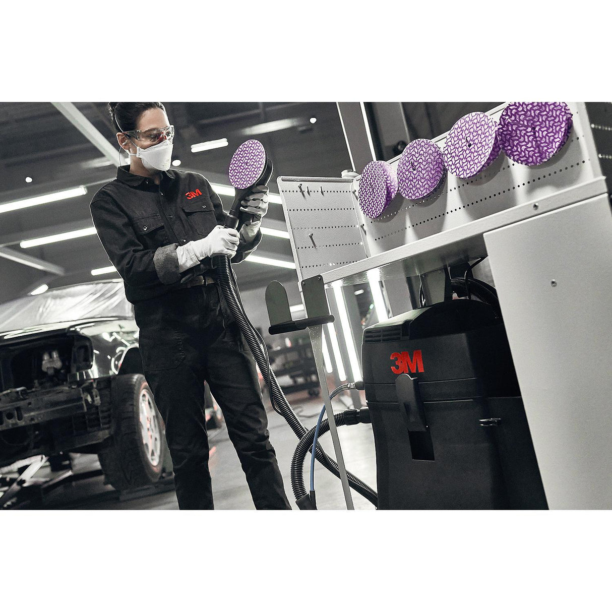 3M 33774 Dust Extractor,45L, 120V