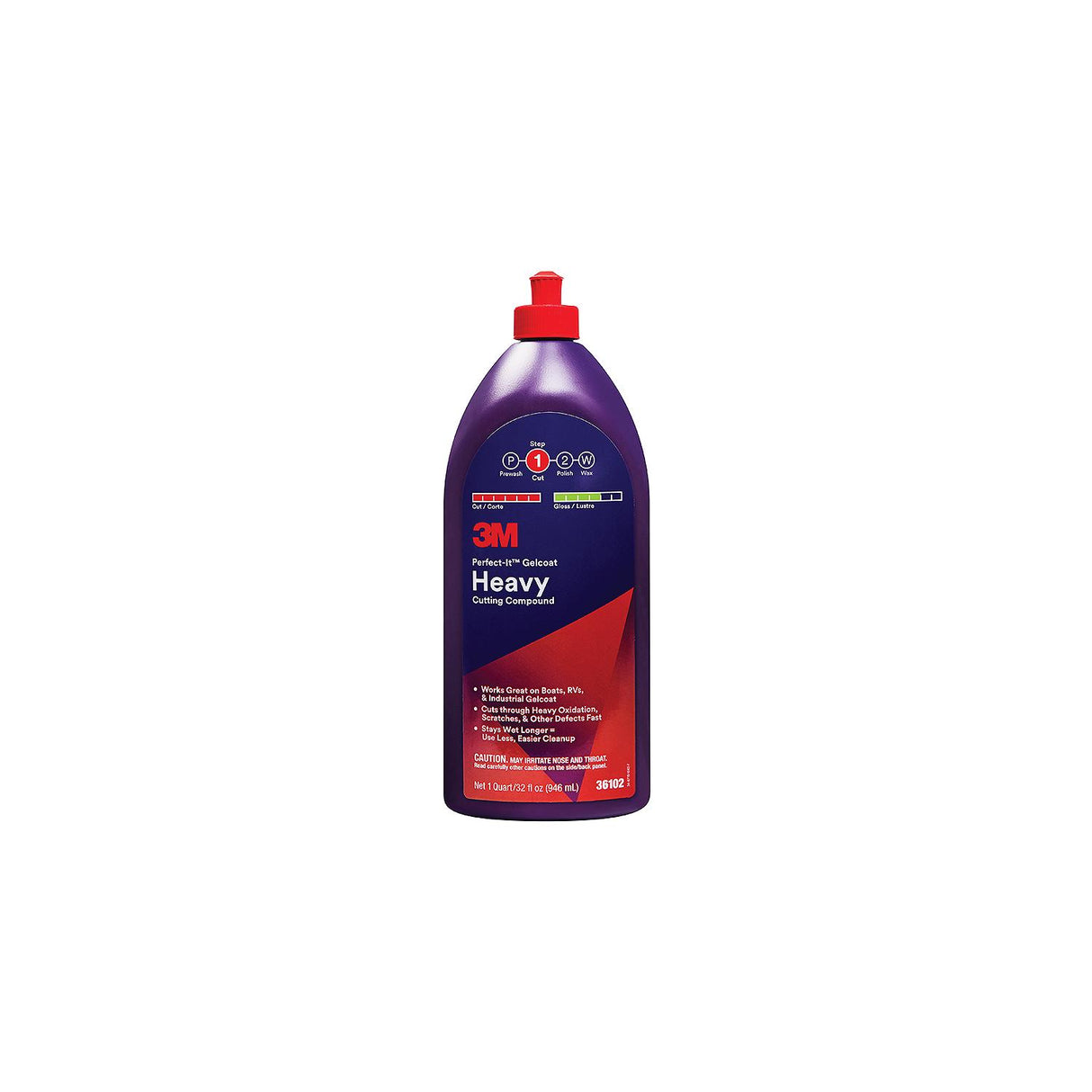 Perfect-It™ Gelcoat Heavy Cutting Compound, Gal.