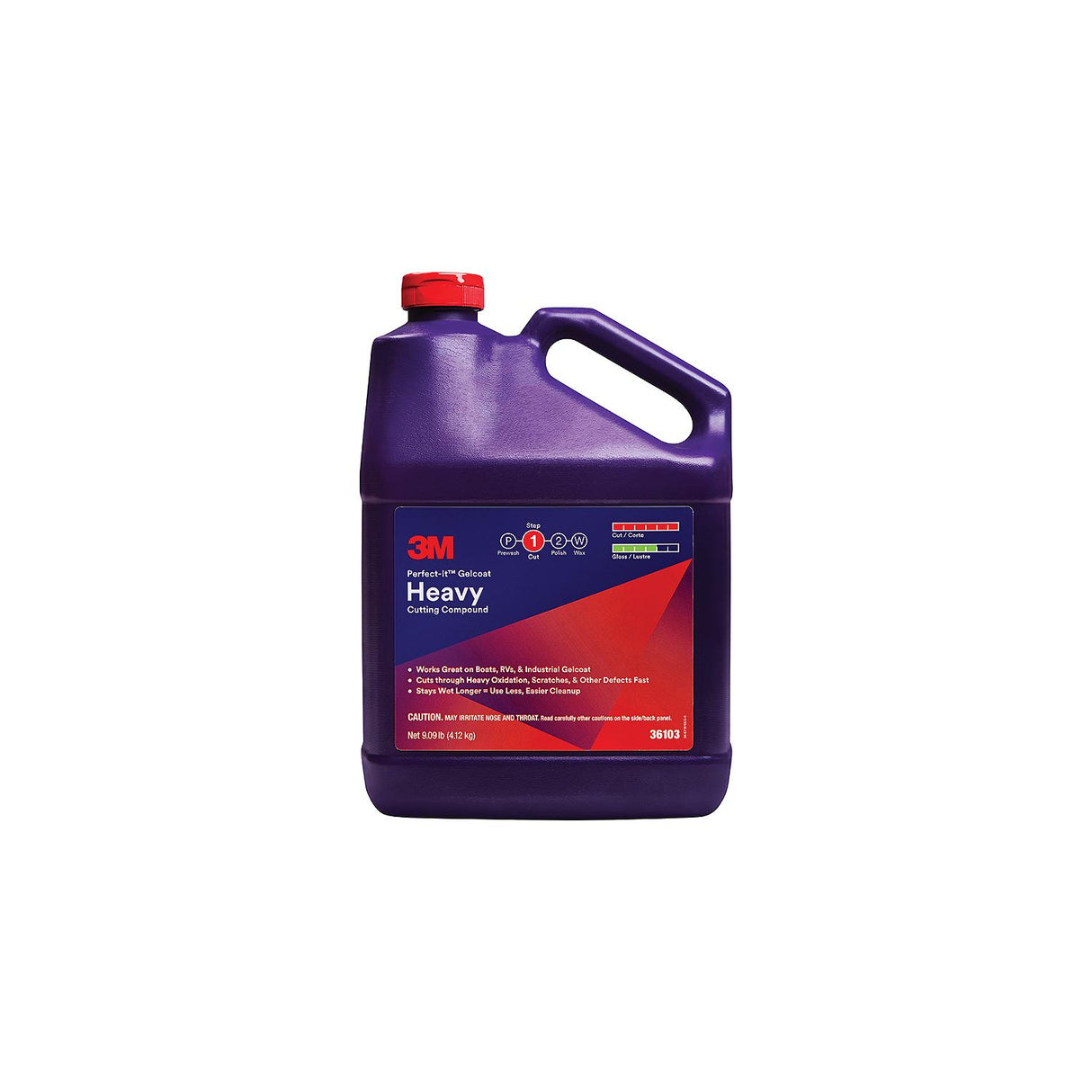Perfect-It™ Gelcoat Heavy Cutting Compound, Gal.