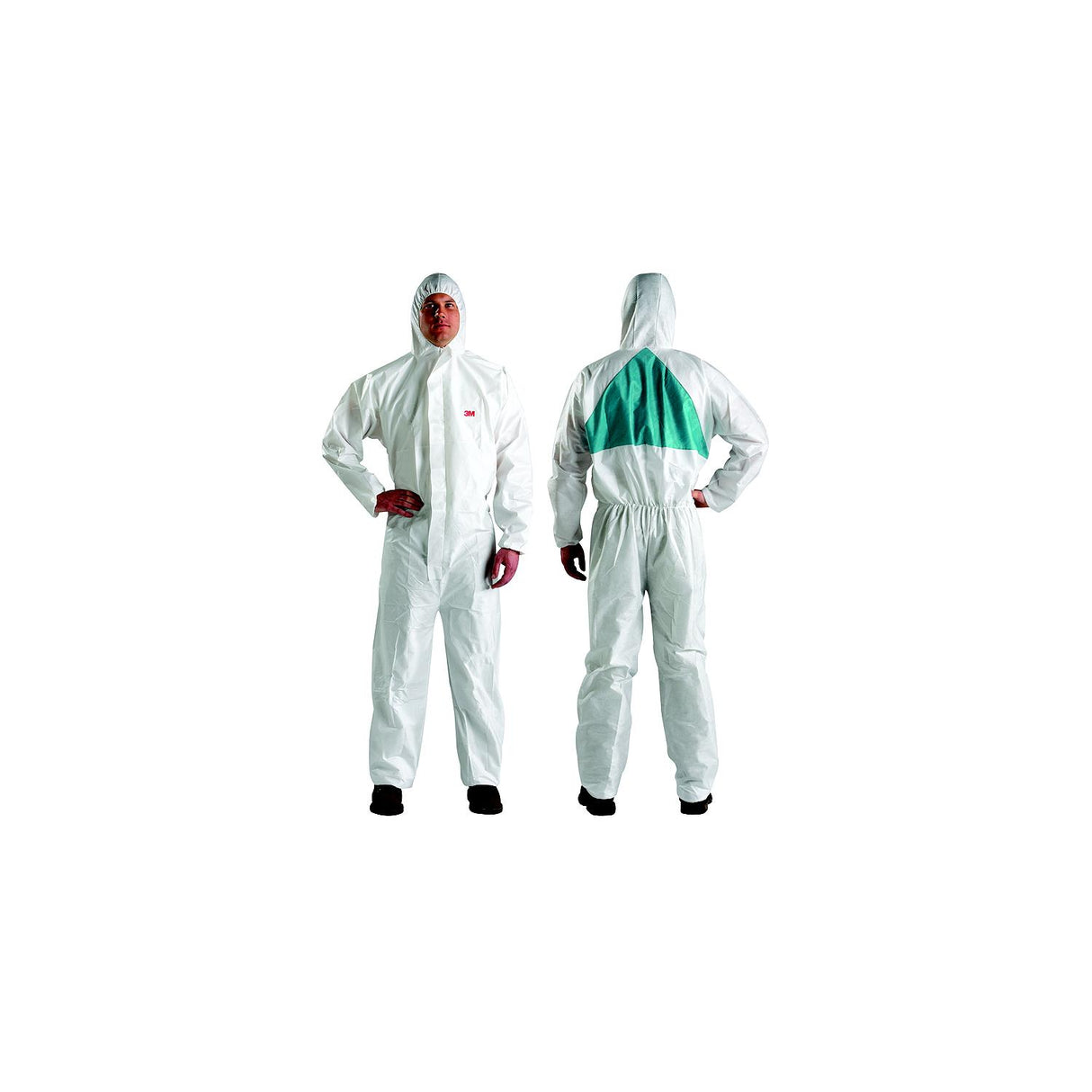 3M™ Marine 45203XL Coverall White/Green 5/6 3XL