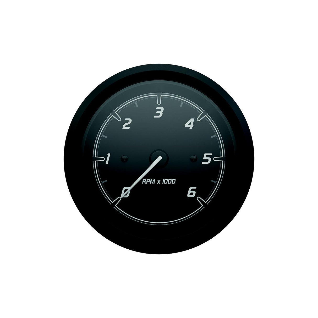 Quicksilver 8M6020097 Tachometer (6,000rpm), Black/Matte Black
