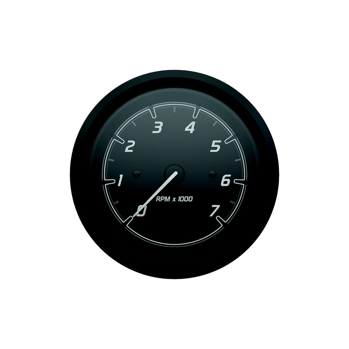 Quicksilver 8M6020098 Tachometer (7,000rpm), Black/Matte Black