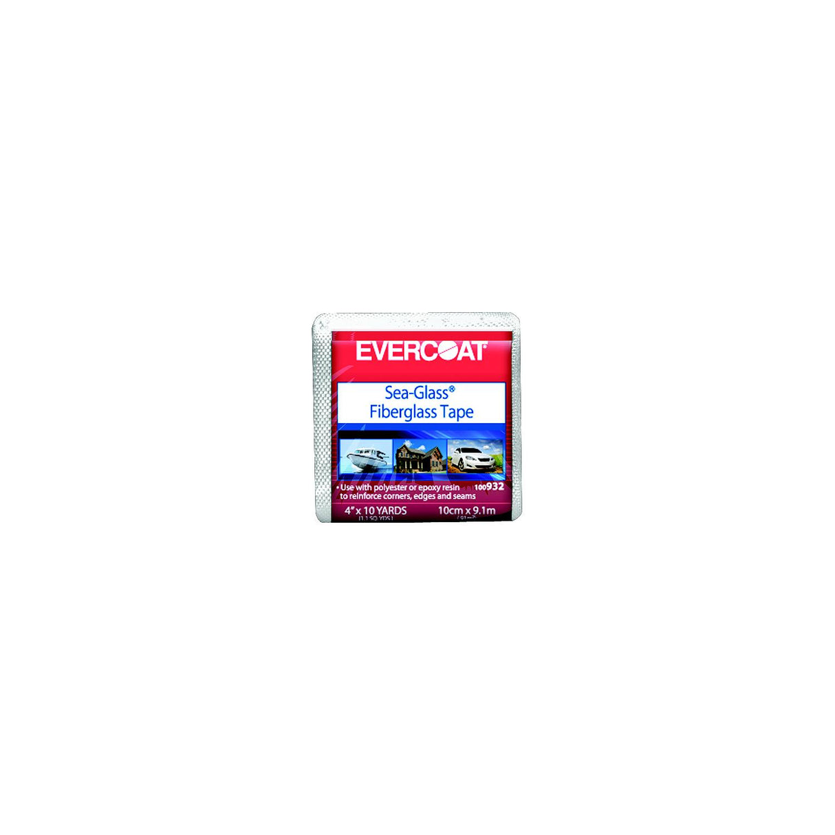 Fiberglass Tape 4" X 10 Yd