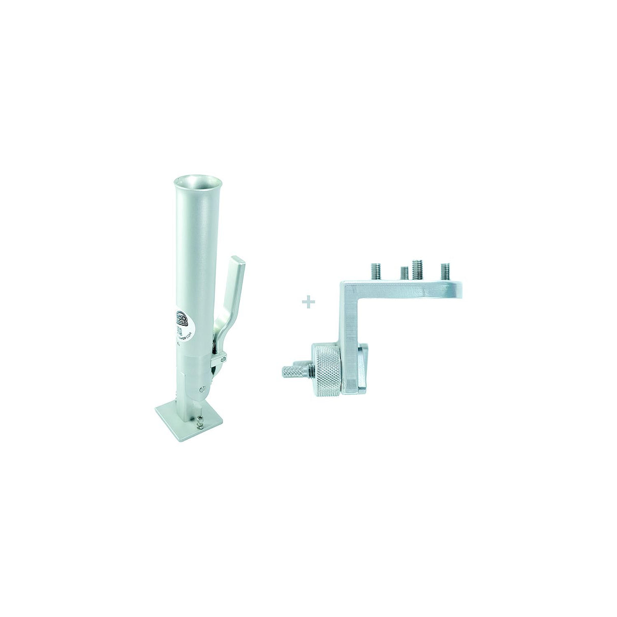 Rod Boss 100090LUND Single Rod Holder with 90 Degree Lund Bracket
