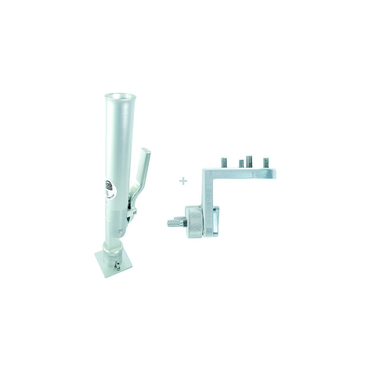 Rod Boss 1000R90LUND Single Dual Axis Rod Holder with 90 Degree Lund Bracket