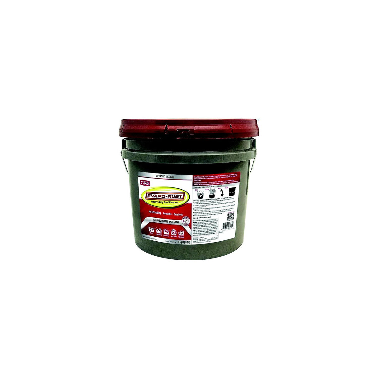 CRC 1752540 Evapo-Rust® Heavy Duty Rust Remover, 3.5 Gal.