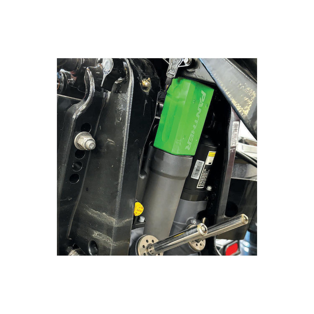 Panther 552195 Outboard Motor Support, Length: 4-7/8" fits: Trim ram Diameters of 0.625" to 0.75"