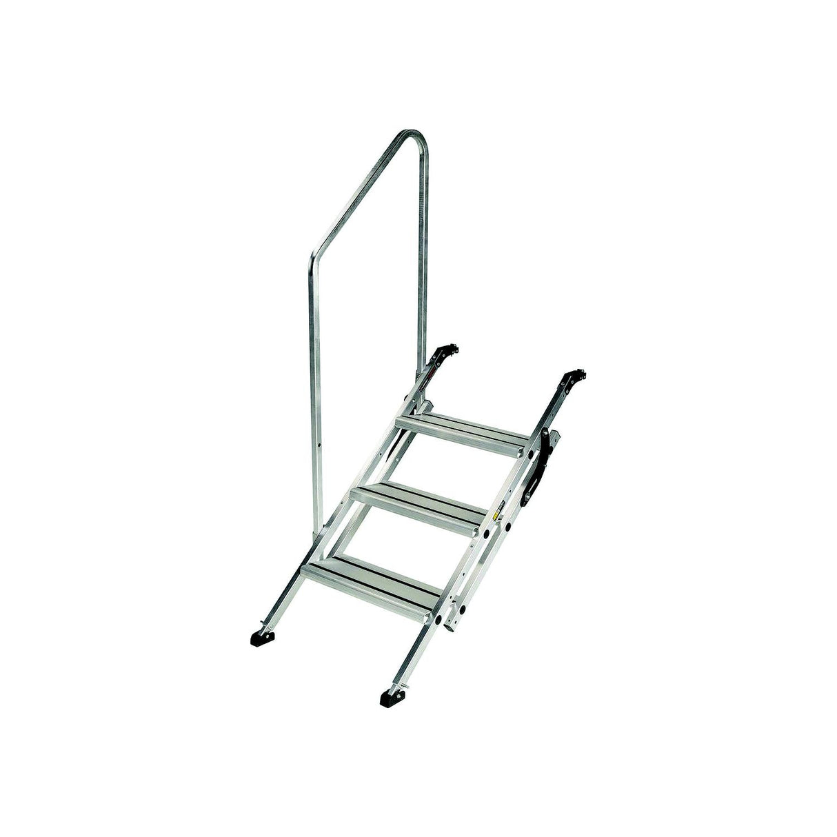 Lippert 2023024500 Victory Step® Toy Hauler & RV Patio Steps with Entry Assist Handrail - Triple, 3