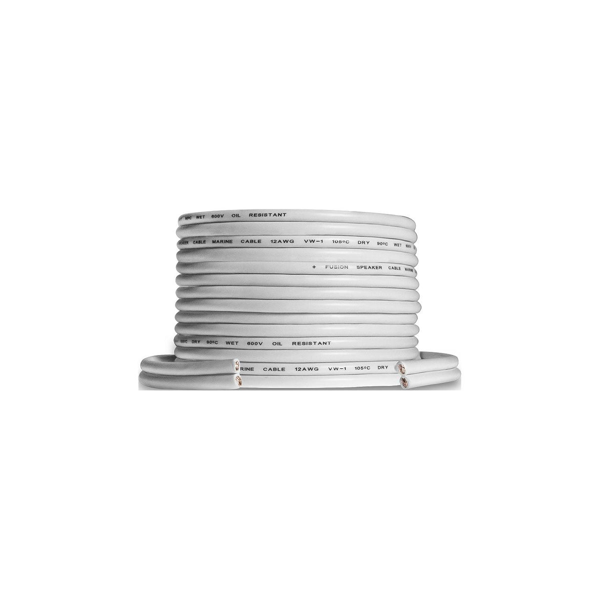 Fusion 0101289800 Marine Speaker Cables, 12 AWG, 25'