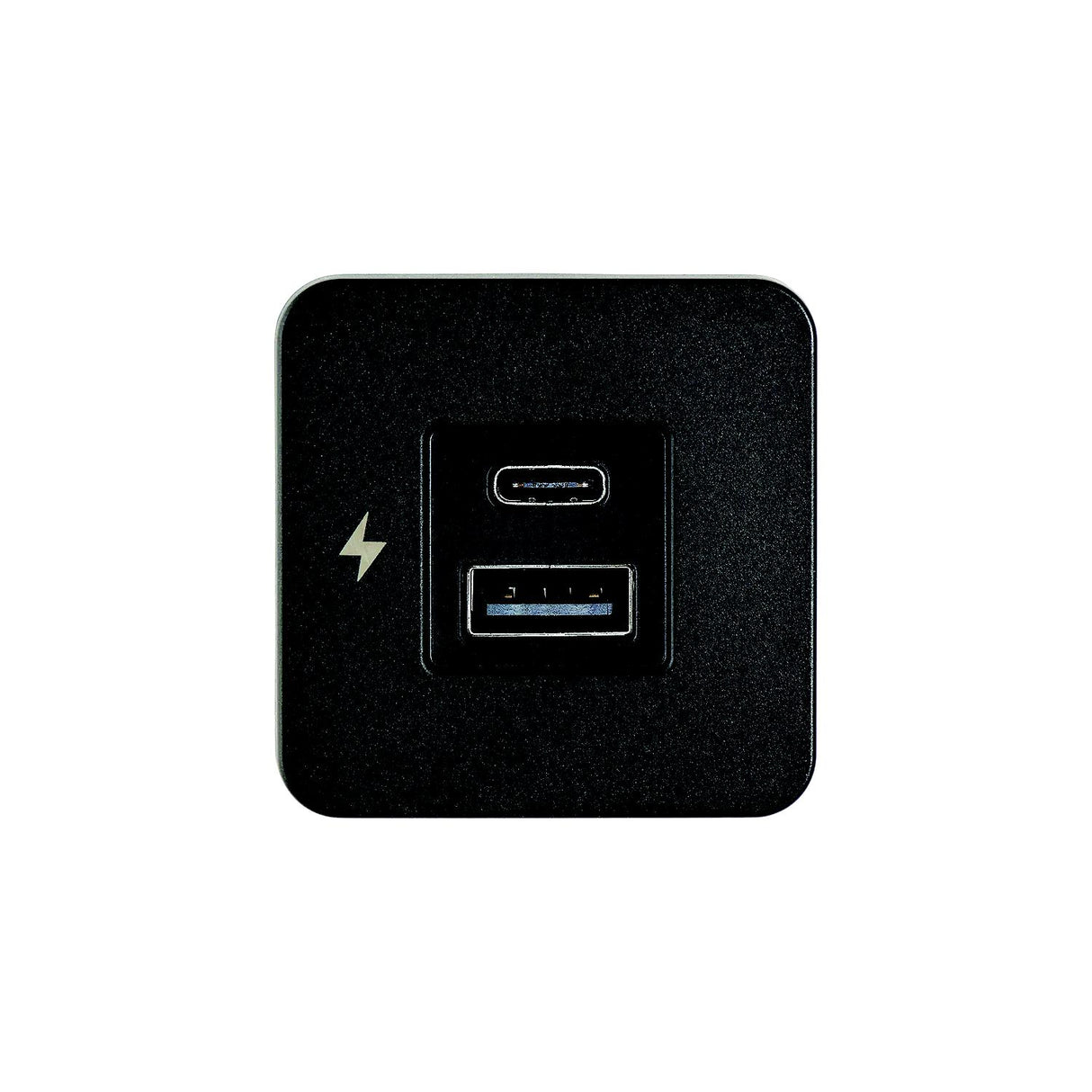 Scanstrut SCTILE10 USB-A & C Interior Charging Socket - Black Bezel, 10-32V DC