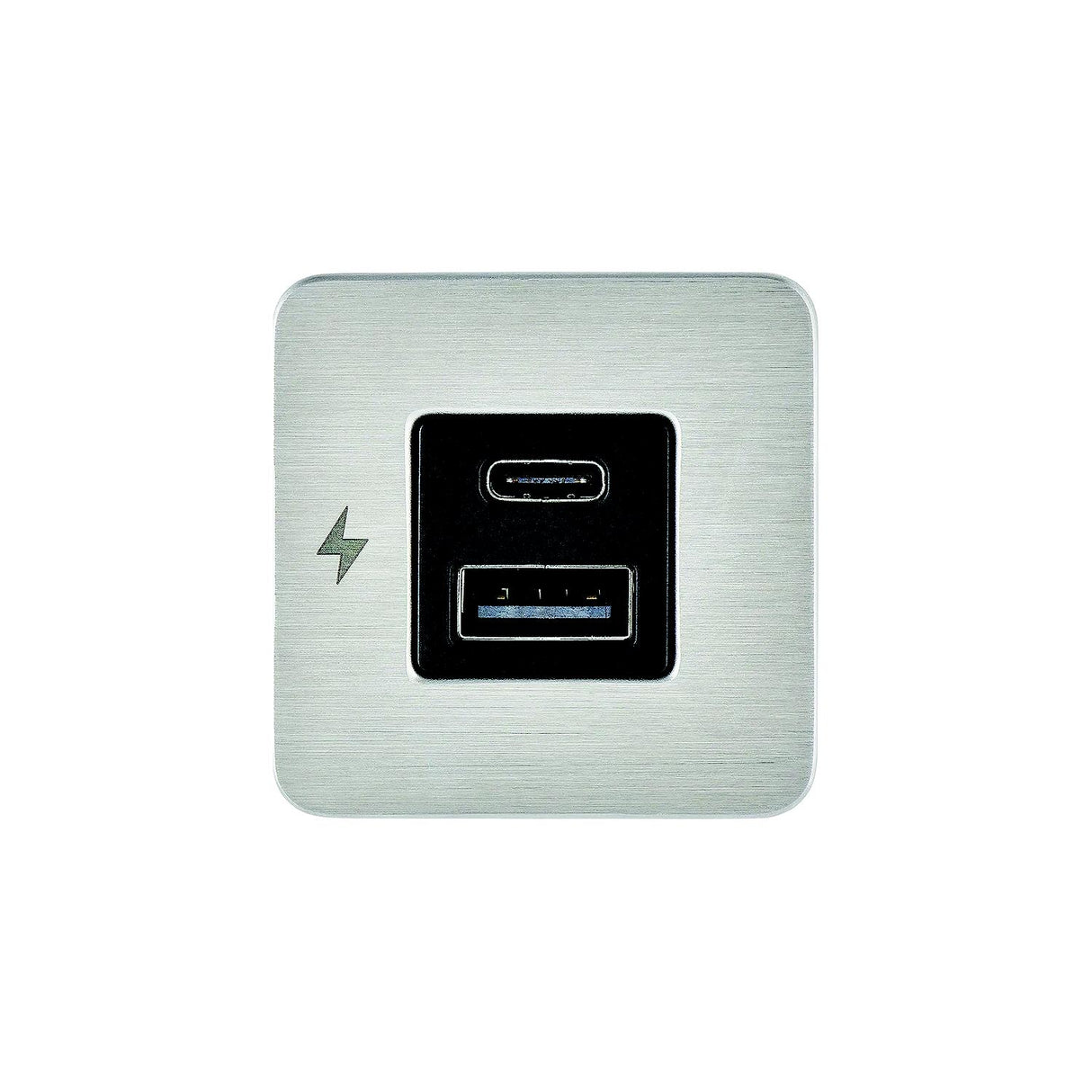 Scanstrut SCTILE11 USB-A & C Interior Charging Socket - Stainless Steel, 10-32V DC