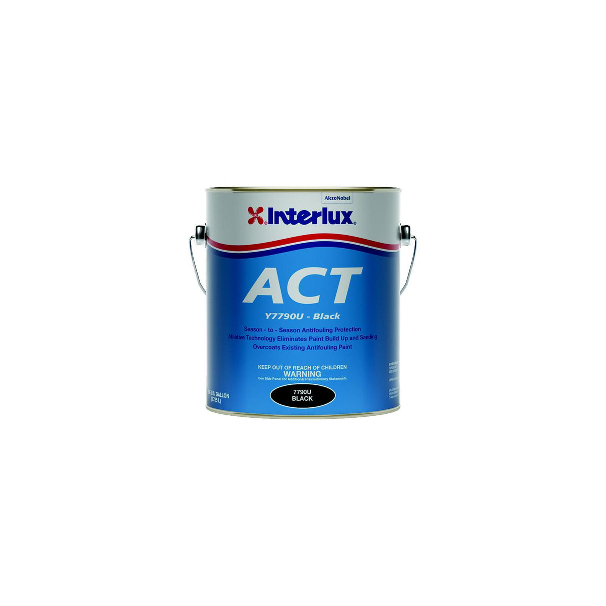 Interlux 7790UG Act, Black, Gal., 2/case