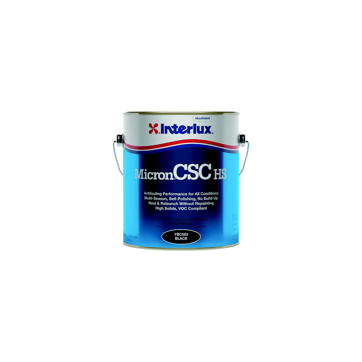 Interlux YBC583G Micron® CSC HS Bottom Paint, Black, Gal.