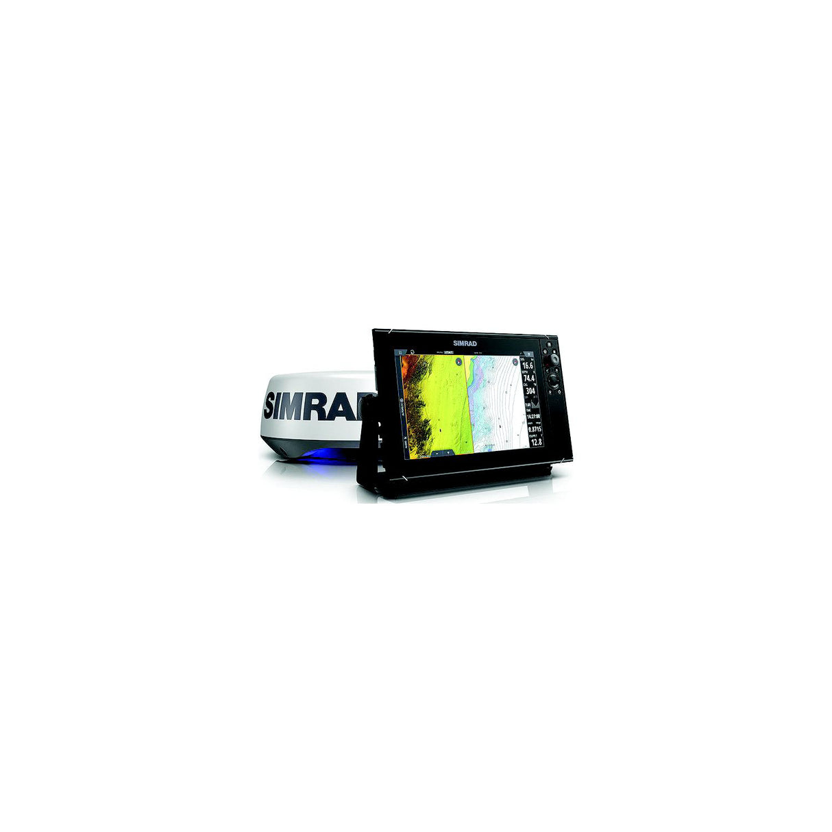 Simrad 00015555002 Nss Evo3S Multifunction Display (MFD), 12" w/C-MAP® US & HALO 20+ Radar
