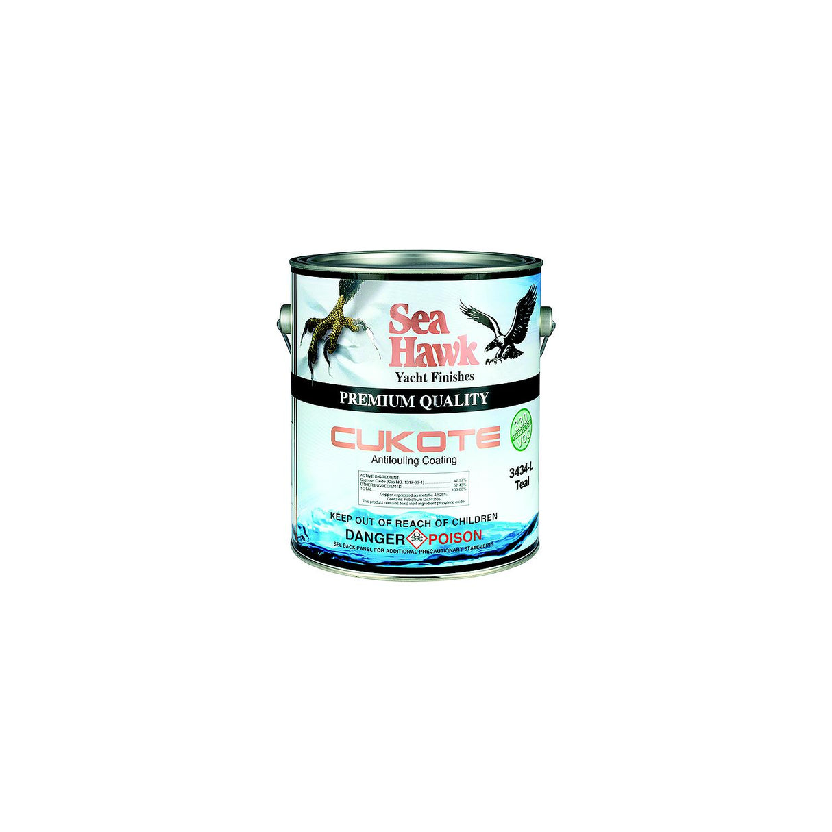Sea Hawk Cukote 330 Voc™, Black, Gal.