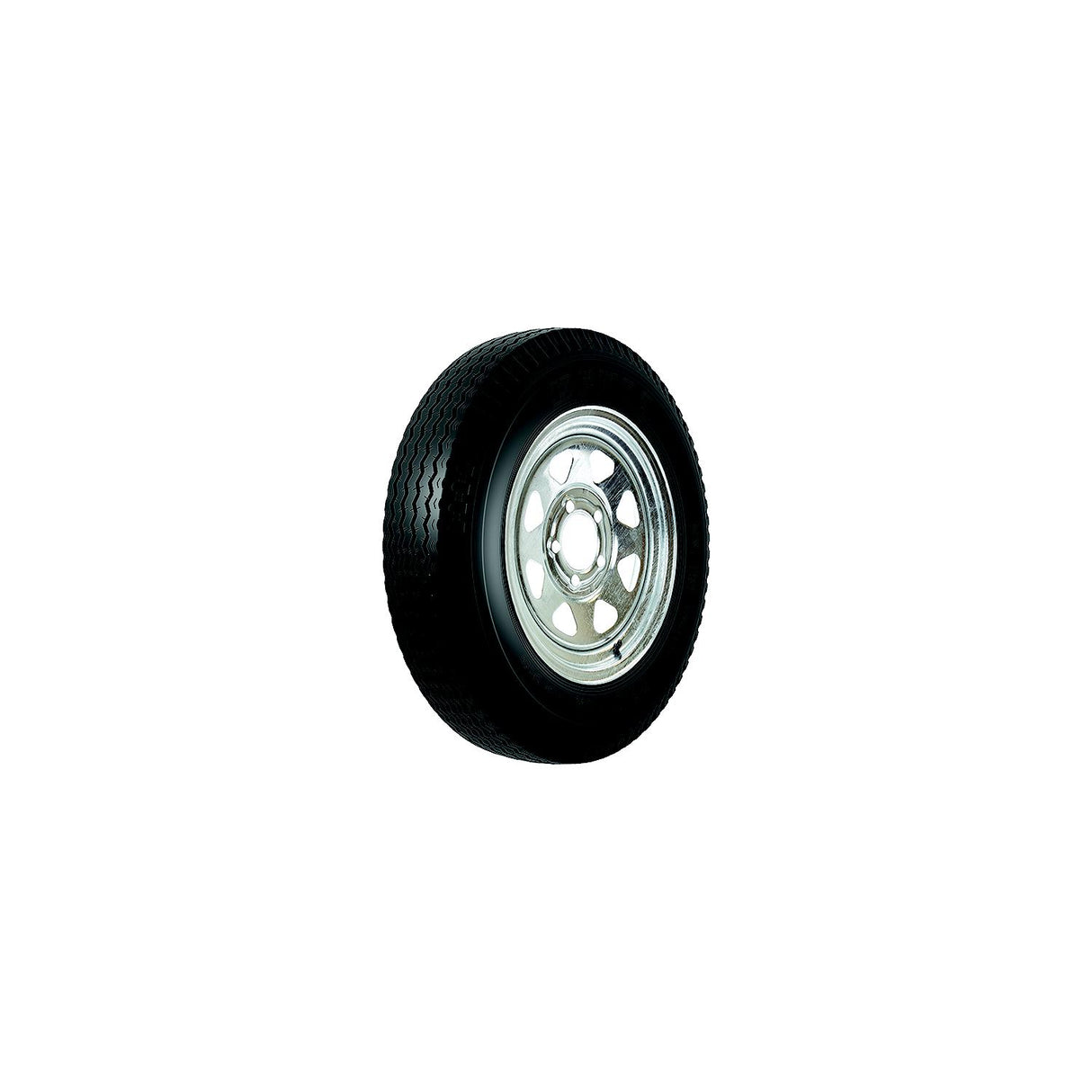 Loadstar Bias Tire and Wheel (Rim) Assembly 480-12 4 Hole 4 Ply