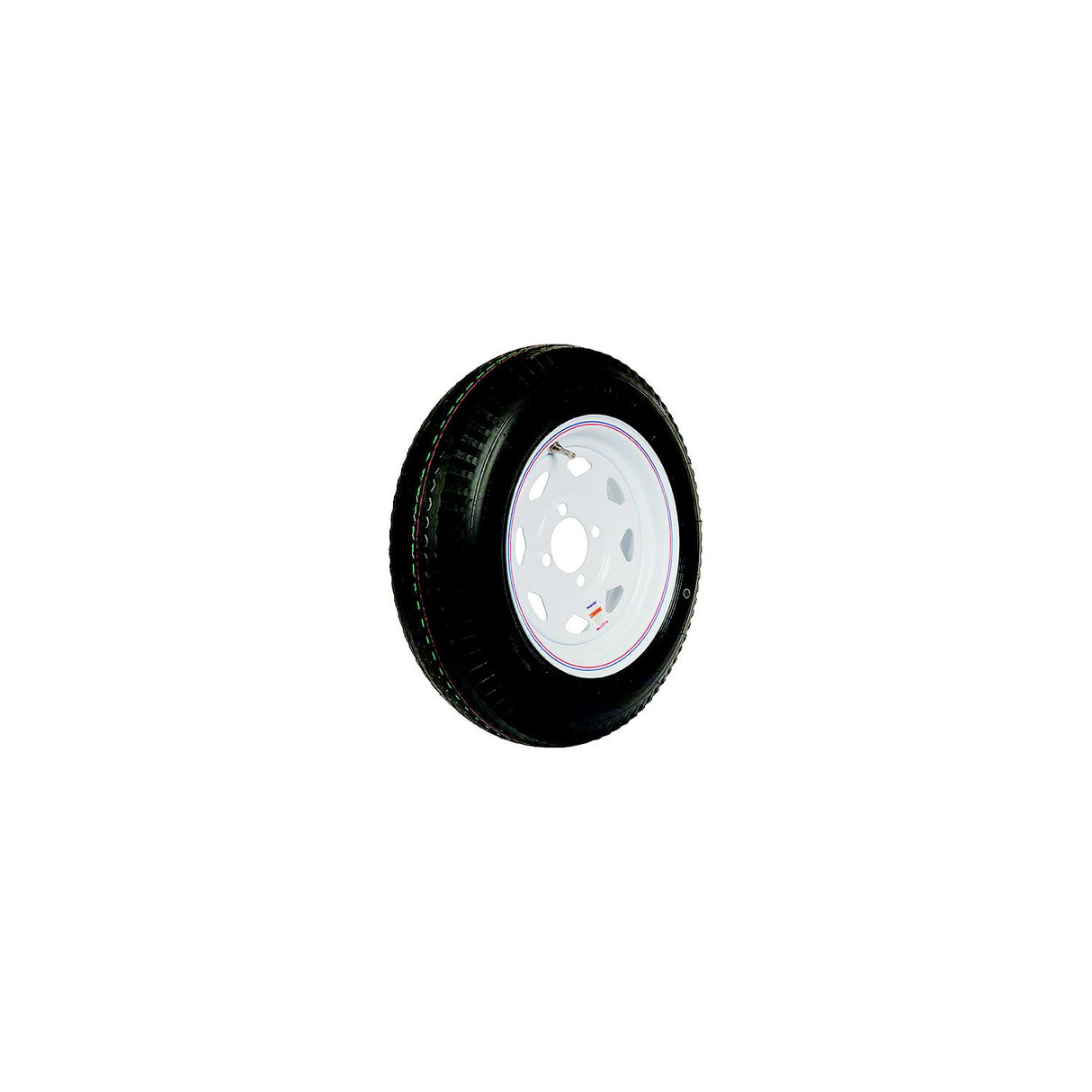 Loadstar Bias Tire and Wheel (Rim) Assembly 530-12 4 Hole 6 Ply