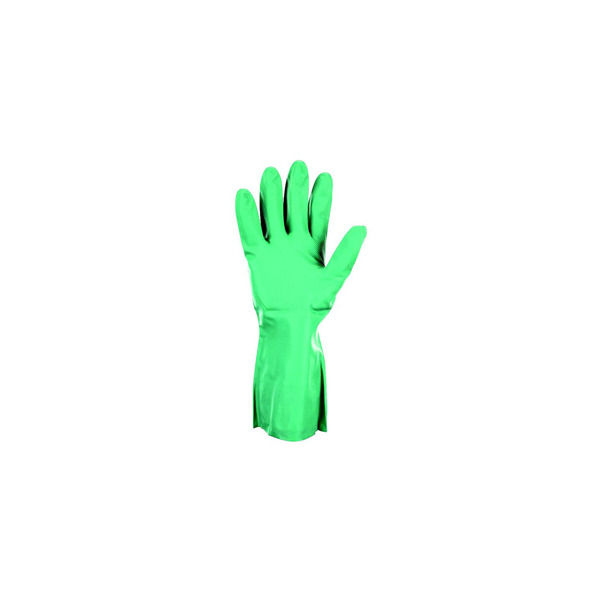 Raven Safety, 6533, Nitrile 15mil Grn GLOVE L Pr, Green, 13", 15 mil, Nitrile, Large