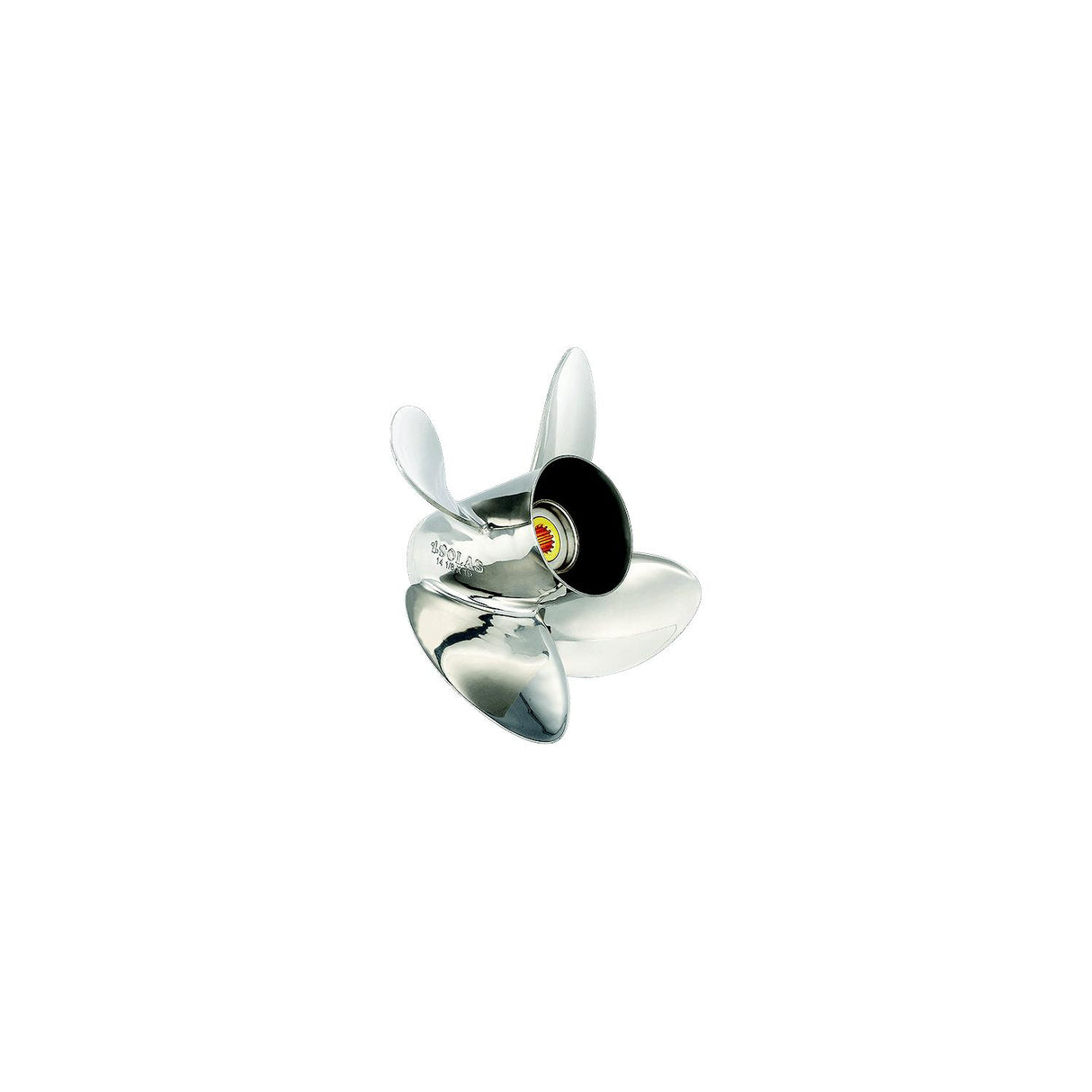 Solas 1553-141-19 HR Titan Stainless Steel 4-Blade Propeller For Mercury