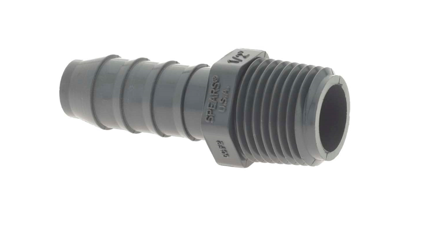 1436005 PVC Male Adapter, 1/2"