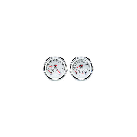Sierra 21000P White Series Multi-Function Gauge Kit, Mercury / Yamaha
