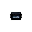 Sierra 56967P Rectangular 2.1" x 1.2" Black Universal Hourmeter Gauge