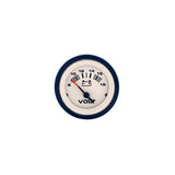 Sierra 59708P Sahara Series 2" Black & Tan 12V 8-18 VDC Voltmeter Gauge