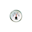 Sierra 62555P White Premier Pro Series 2" Stainless Steel 12V 8-18 VDC Dial Range Voltmeter Gauge