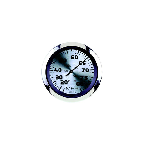 Sierra Sterling Series 3" Stainless Steel Pitot Type Speedometer Gauge with "G" Sender Code