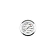 Sierra Lido Series 3" White & Stainless Steel Pitot Type Speedometer Gauge Kit