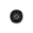 Sierra 67363P Black Sterling Series 3" Stainless Steel Outboard & 4 Stroke Gas Engine 0-7000 RPM Dial Range Tachometer with Outboard Alternator or Coil Sender Code