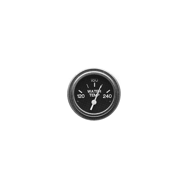 Sierra 80590P Heavy Duty Series 2" Electric 120-240 F Dial Range Water Temperature Gauge & Requires "D" Sender Code