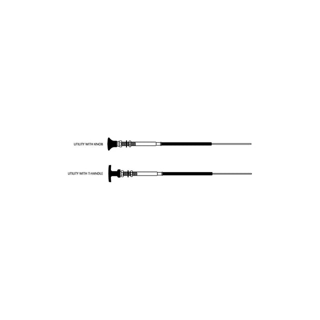 SeaStar Solutions 33LU Control Cablew/Knob/T-handle