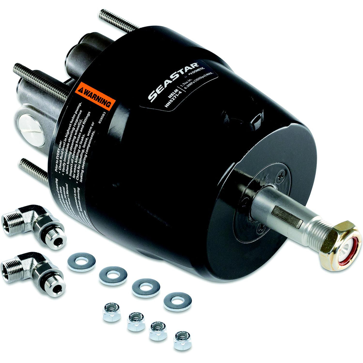 Seastar Solutions HH52244 Seastar Front/Rear Mount Helm, 2.4 Commercial orb,  Front Mount Helm