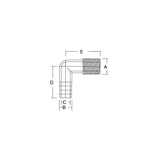 Forespar Marelon Female Elbow