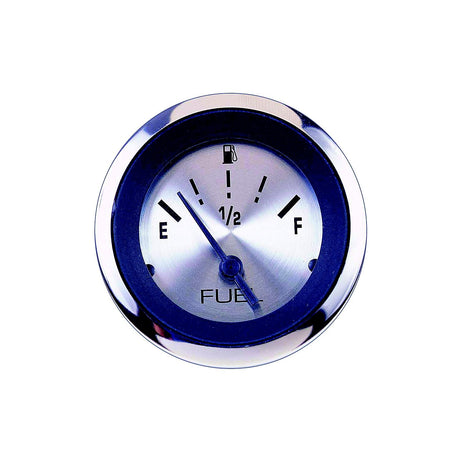 Sierra 63477P Sterling Series 2" Stainless Steel Fuel Gauge & Requires "F" Sender Code