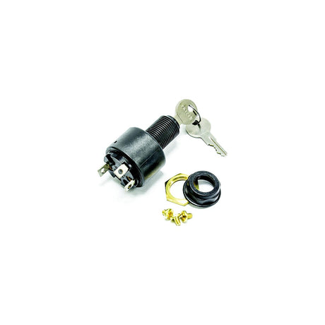 Sierra MP39780 Conventional 3 Position 5/8" Polyester 3 Screw Terminal 12V 15 Amp Ignition Starter Switch