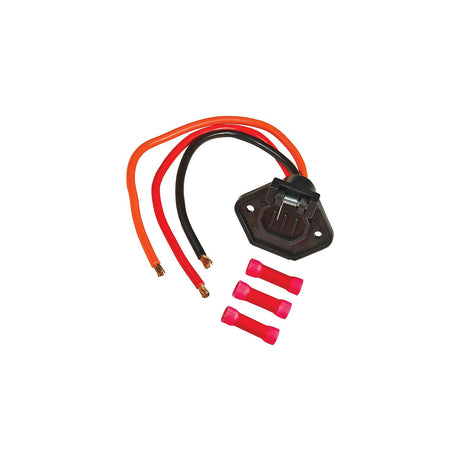 Male Boat SideTrolling Motor Plug 8Ga 24V 3 Wire