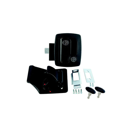 AP Products 013520 Bauer Standard Entrance Travel Trailer Lock - Black