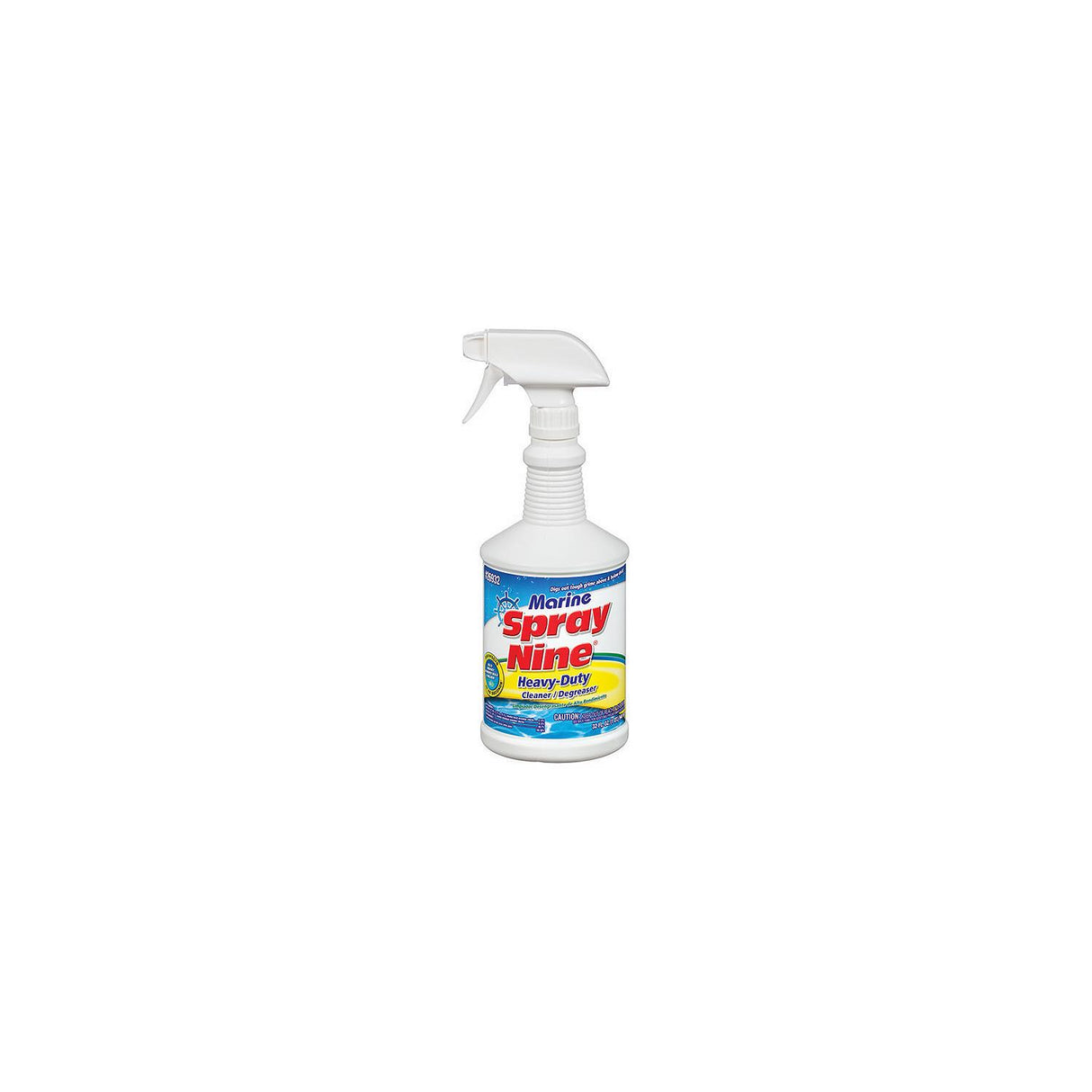 Marine Spray Nine 26932 Heavy-Duty Cleaner/Degreaser, 32 oz., 12/case