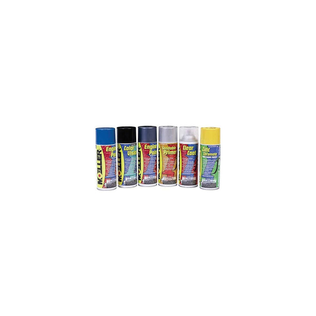 Moeller 25488 Engine Spray Paint, Volvo Grey 1989-Up