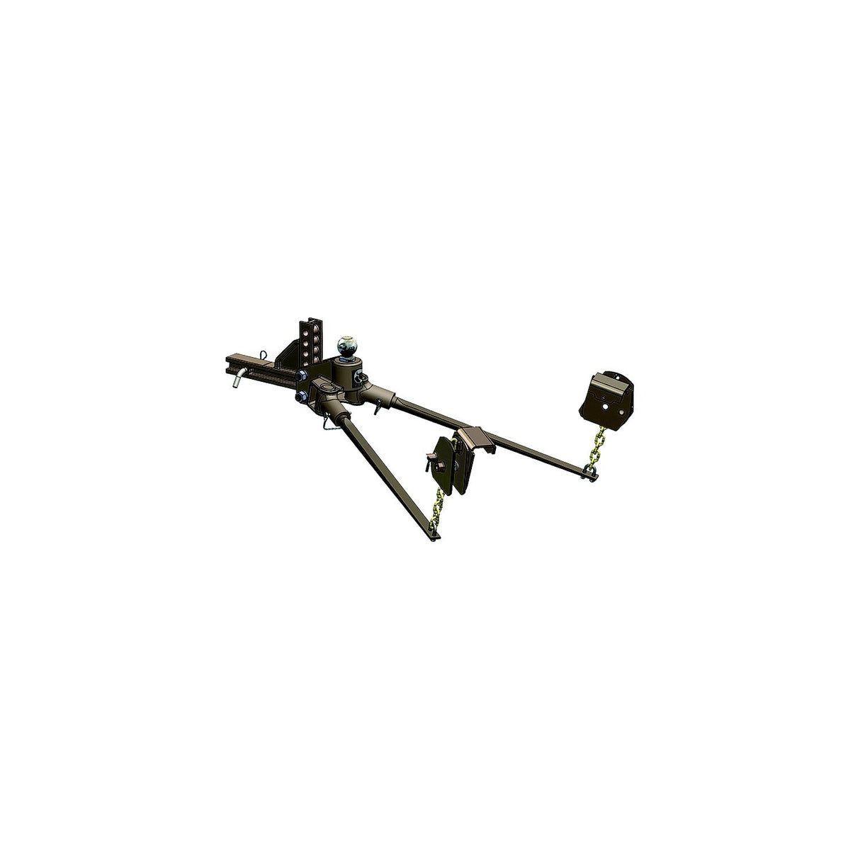 Blue Ox BXW1500 SwayPro Clamp On Latch Standard Shank Weight Distributing RV Hitch