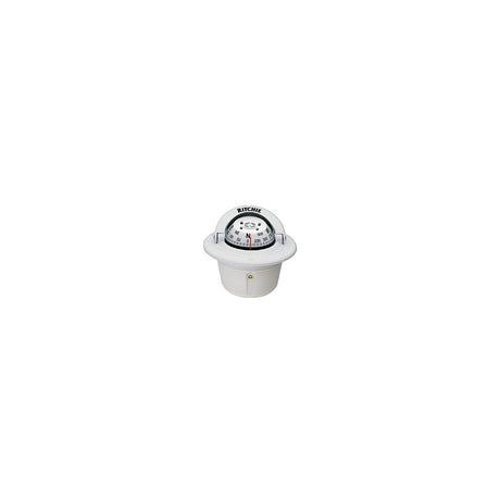 Explorer Flush Mt. Compass, White