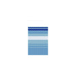 Carefree JU218E00 1-Piece Standard Vinyl Awning Replacement Fabric, 21', Ocean Blue Fade on Both Sides, White Weatherguard
