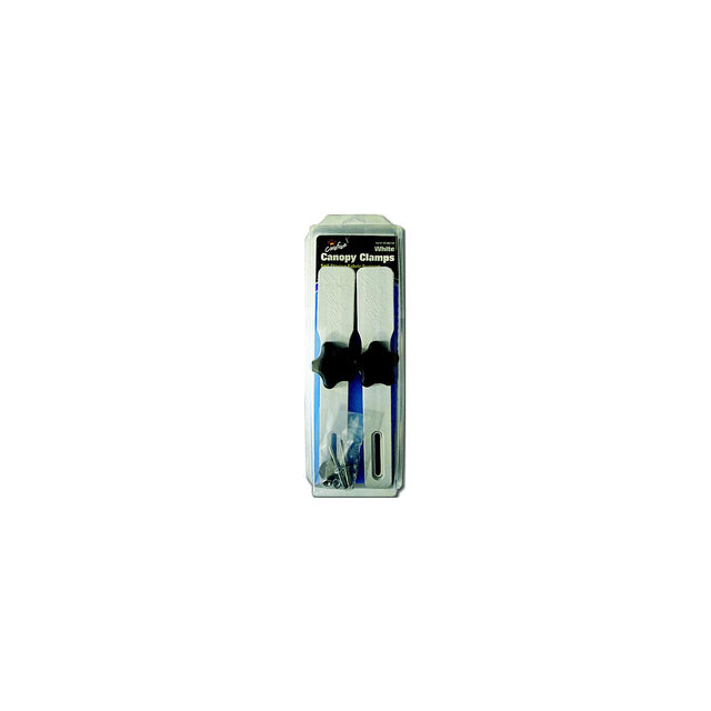 Carefree 902801W Canopy Clamps, White, 2ea