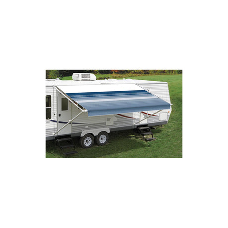 Carefree Fiesta™ Patio Awning, 14', Burgundy Fade